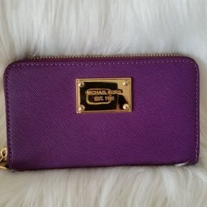 Michael Kors Wallet, Purple (Violet), NWOT!